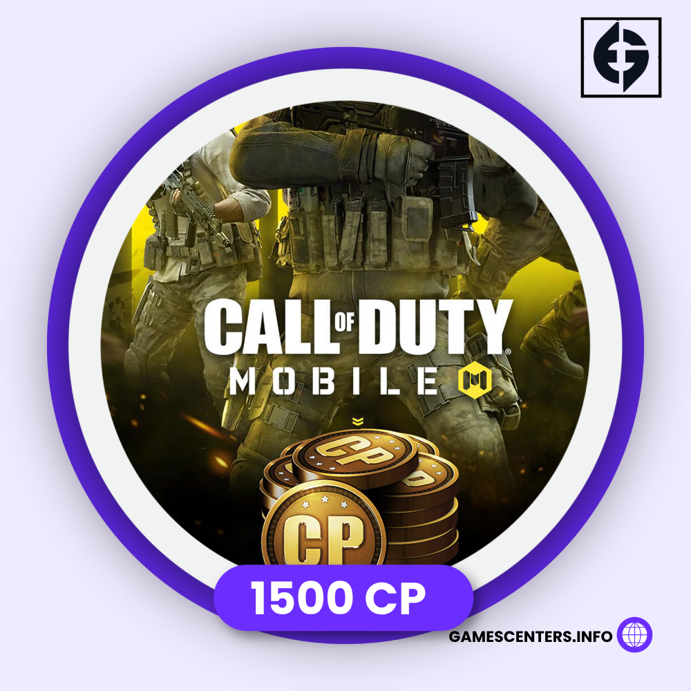1500 CP Call of Duty Mobile
