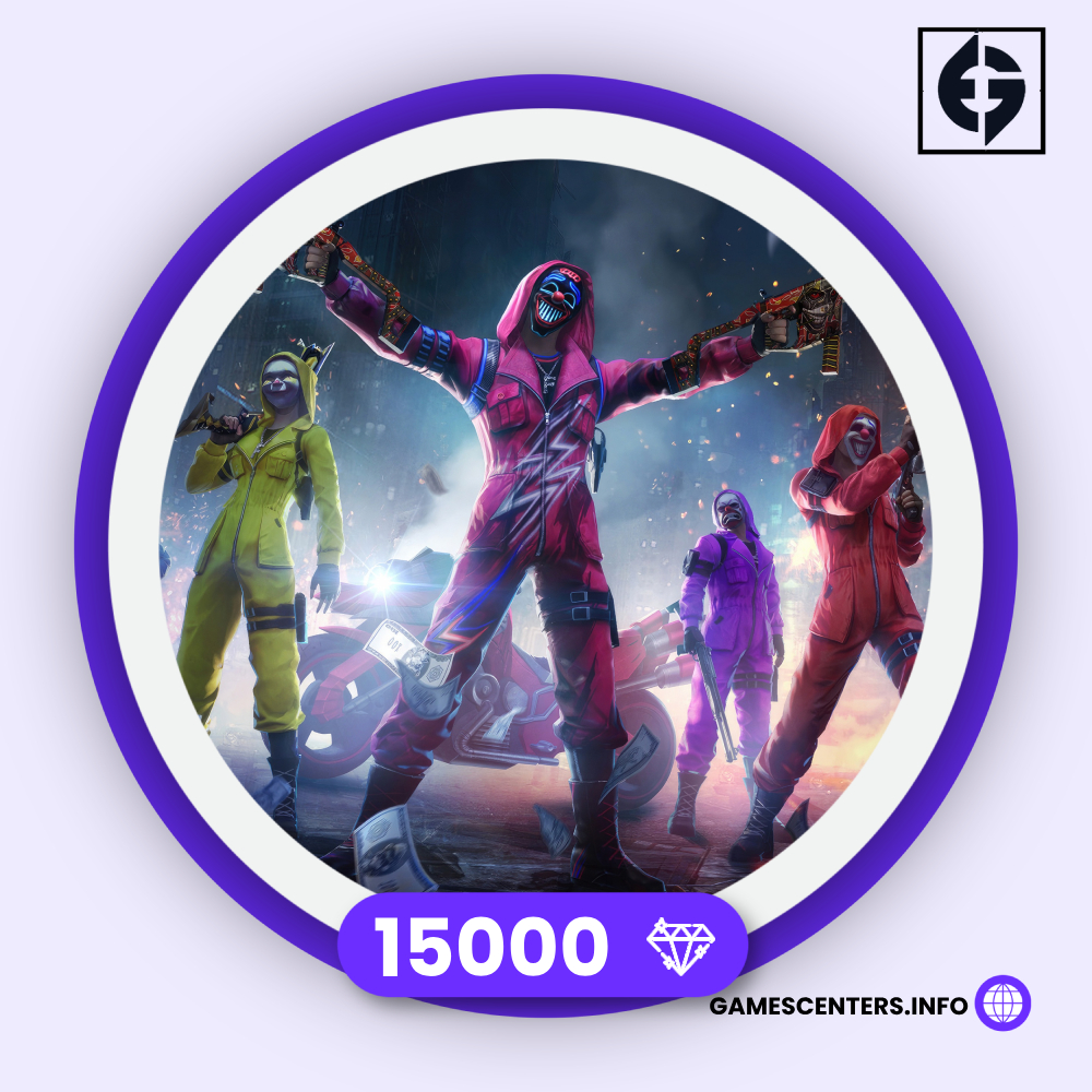 15000 جم Free Fire
