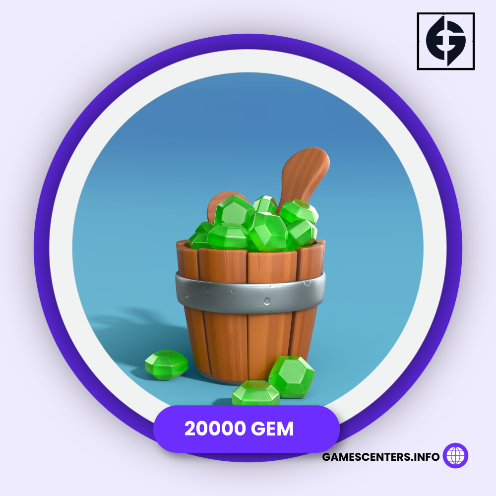 20000 جم Clash of Clans